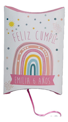 Kaly Design Piñata Personalizada Pillow Arcoíris Boho 0