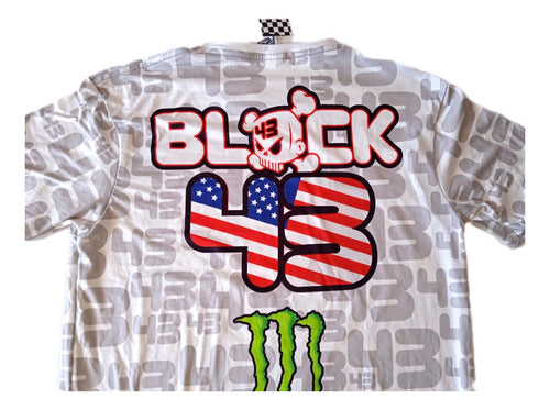 Ken Block 43 Monster Ford Racing T-Shirt 8