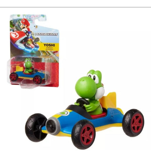 Pack 3 Figuras Mariokart Yoshikart Y Luigikart Originales 0