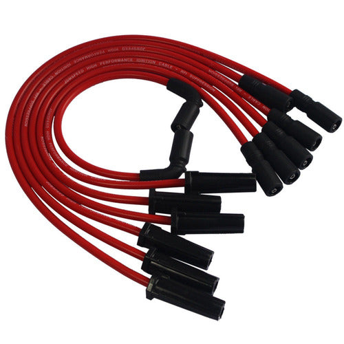 JDMSPEED Silicone Spark Plug Wires for 4.3L Silverado 4