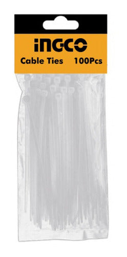 Ingco Plastic Seal Pack of 100 Units 3.6x200mm 0