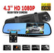 Generic Dual Camera Parking Mirror 4.3" Full HD DVR 6