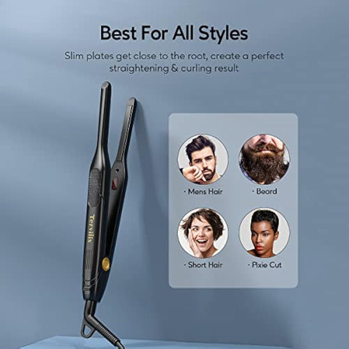 Terviiix Flat Iron for Edges and Hair 4