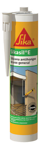 Sika Sikasil E - Transparent Anti-Mold Silicone 280ml 0