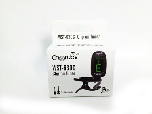 Cherub WST-630 Chromatic Clip-On Tuner for Bass Guitar Ukulele 7