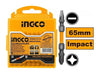 Set Punta Impacto Ph2+sl6 10 Pcs Ingco Sdbim21hl133 0