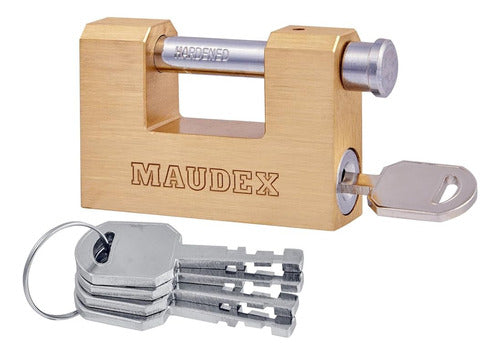 Maudex® Mbx/70 High-Resistance Solid Brass Lock 0