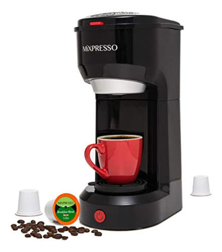 Mixpresso Coffee - Cafetera Original De Una Taza, 0