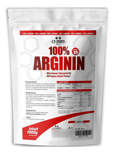 Arginina 100% Pura 500gr 0