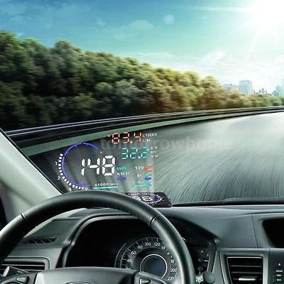 Pantalla De 5.5  Hud Car Head Up Windshield Km / H 7