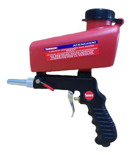 AMX Pneumatic Gravity Sandblasting Gun 700cc 0