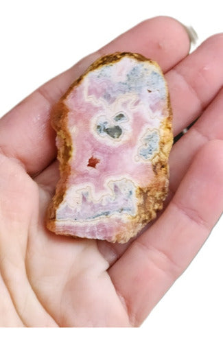 Ab Acero Polished Rhodochrosite Collection Stone - Double-Sided 0