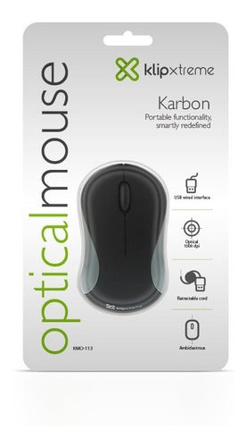 Klip Xtreme Mouse Karbon KMO-113 Retractable 1