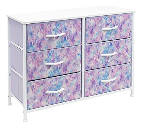 Sorbus Dresser With 6 Drawers - Storage Furniture For Kids Rooms 0