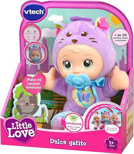 VTech Little Love - Lindo Gato, Muñeco Interactivo 1