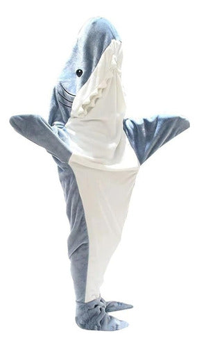 Jian Hao New Shark Blanket Adult - Sudadera Con Capucha De Franela Sú 0