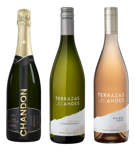 Combo Chandon Brut Nature + 2 Terrazas Reserva (ch - Mb Ro) 0