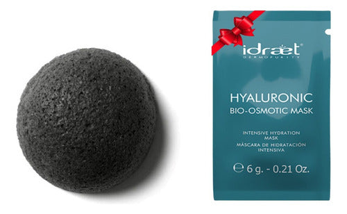 Idraet Konjac Sponge - Unisex Cleansing Sponge + Gift 0