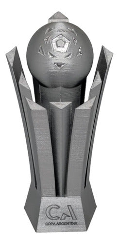 Replica Trofeo De La Copa Argentina 20cm Alto - Impresion 3d 0