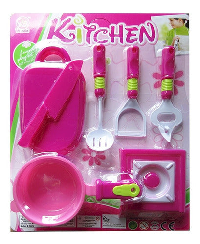 Toyland Kitchen Table Ware 7-Piece Set Blister Pack 0