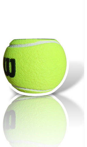 Mate Ball Tennis With Printed Texture 3D Gift Bulb - Mate Pelota Tenis Con Textura Impreso 3d Bombilla De Regalo