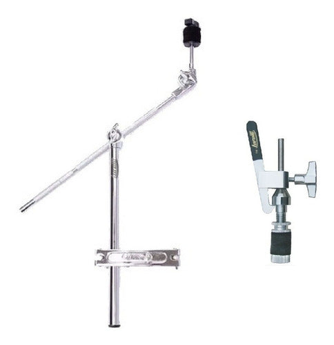 Extensor De Prato Com Clamp + Presilha De Chimbal Torelli 0