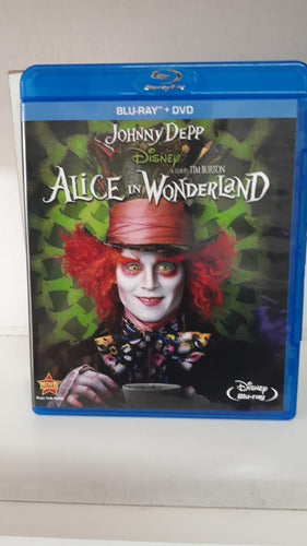 Blu-ray + Dvd -- Alice In Wonderland 0