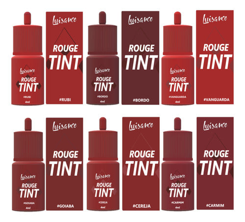 6 Batom Rouge Tint L3131 - Kit Luisance Atacado 0