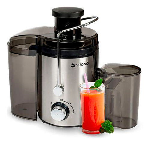 Microfast Electric Juicer 500W 220-240V 2 Speed Stainless Steel + 1.5L Jug 0