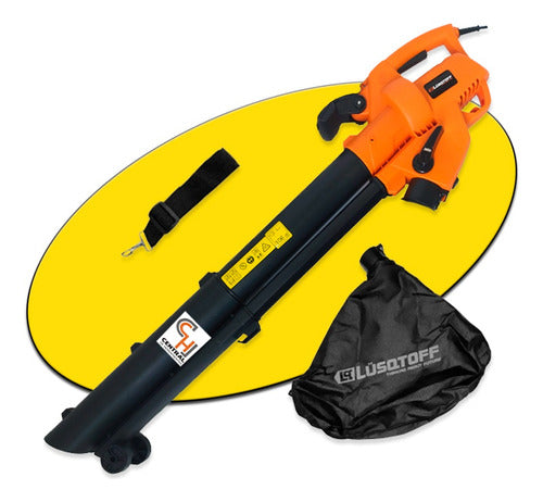 Lüsqtoff Leaf Blower 2400W Air Blower Vacuum 0