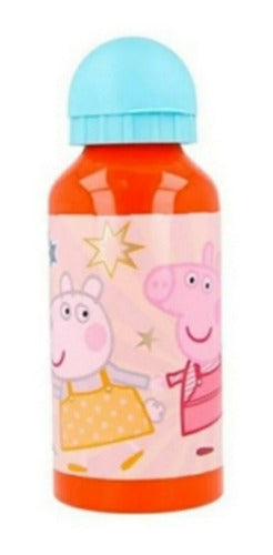 Peppa Pig Aluminum Bottle with Sport Cap 400ml - 48634 Orig 0