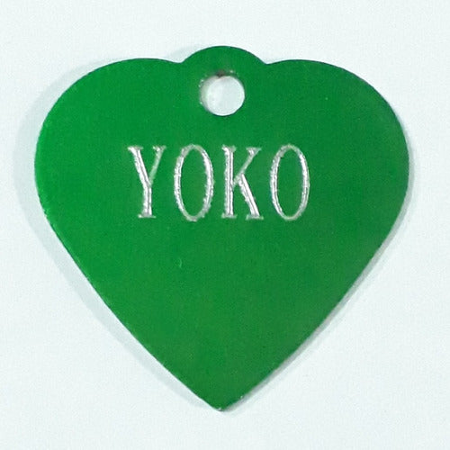 Heart-Shaped Pet ID Tags 9