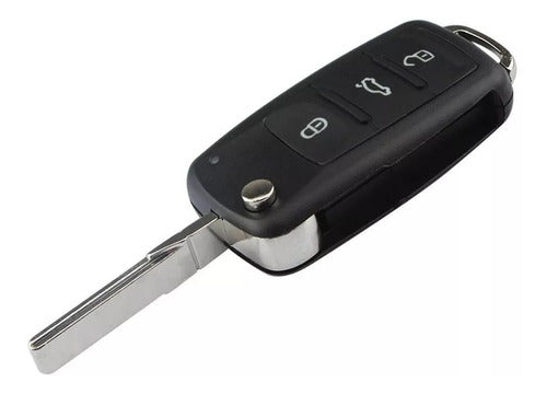 Carcasa Llave Volkswagen Gol G6 G7 Codificada 0