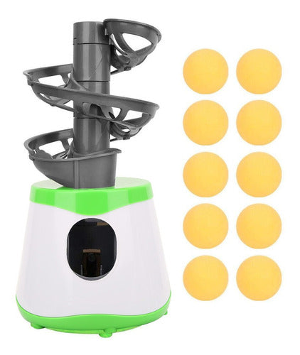 Lançador Automático Ping Pong Portable Abs Para Tênis De Mes 1