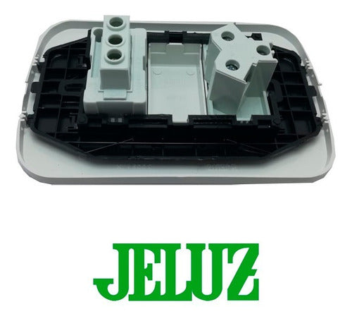 Jeluz Verona Complete Light Switch with Power Outlet Pack of 10 2