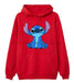 DUMPLING WEAR Stitch Angela Hoodie Double Friza for Men and Women 6