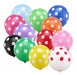 Reydelcotillonydecoracion Polka Dot Balloons - 25 Units 0