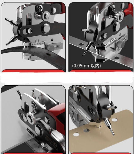 Delixi Professional Multi-Punch Pliers 6