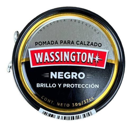 Wassington Shoe Polish 30g Can Bulk 0