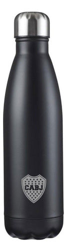 BE Insulated Stainless Steel Black Engraved Football Equipment Bottle 2