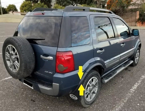 Fender Pasarueda Ecosport 2004 Paragolpe Trasero Derecho 2