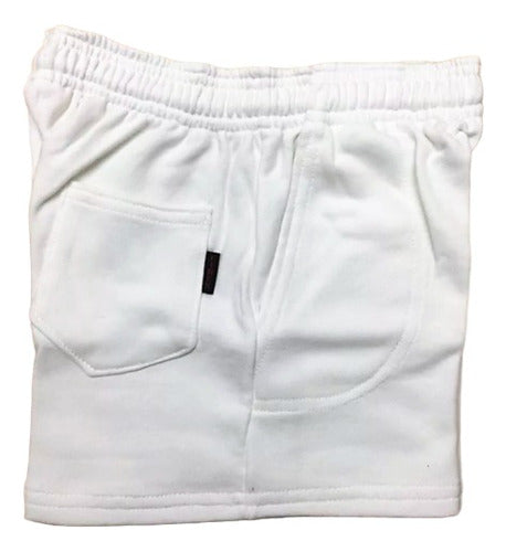 Liben Unisex Blue and White Cotton Shorts - All Sizes 6