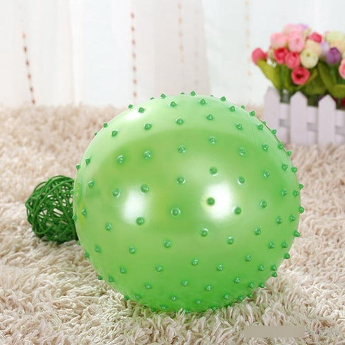 Inflatable Sensory Stimulation Tactile Ball with Spikes 15cm 2