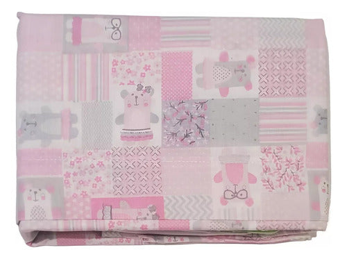 Fantasía Cradle Sheet Set 60x120x10 Cm - 100% Cotton 4