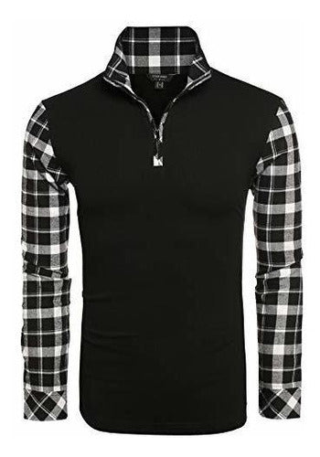 Coofandy Camisas De Polo De Manga Larga Para Hombre Casual S 0