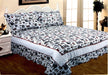 King Size Patchwork Quilt Bedspread with Pillow Shams 23