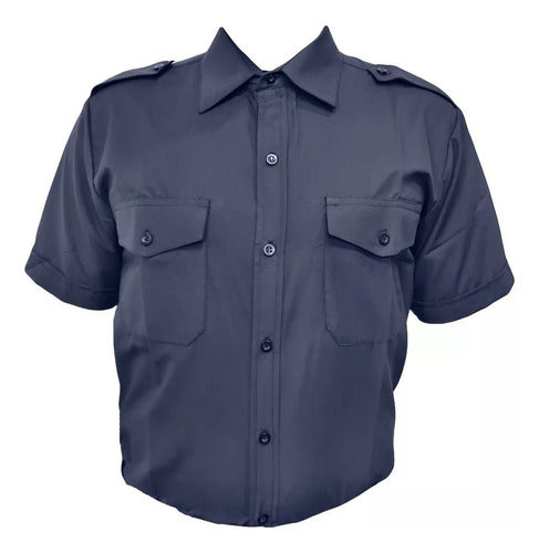 CEO Dines Summer Short Sleeve Uniform Shirt with PBA Shield 0