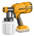 INGCO 20V Wireless Battery Paint Spray Gun 0