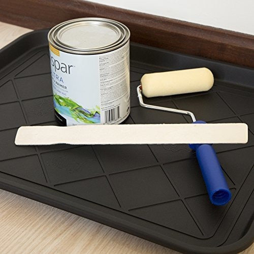 Stalwart Eco-Friendly Wooden Boot Mat or Tray 30 x 15 3