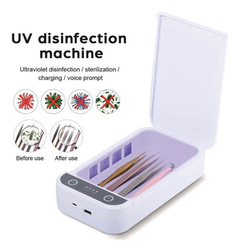 Beauty Now Argentina UV Sterilizer Tray - USB Manicure Sterilizer 2